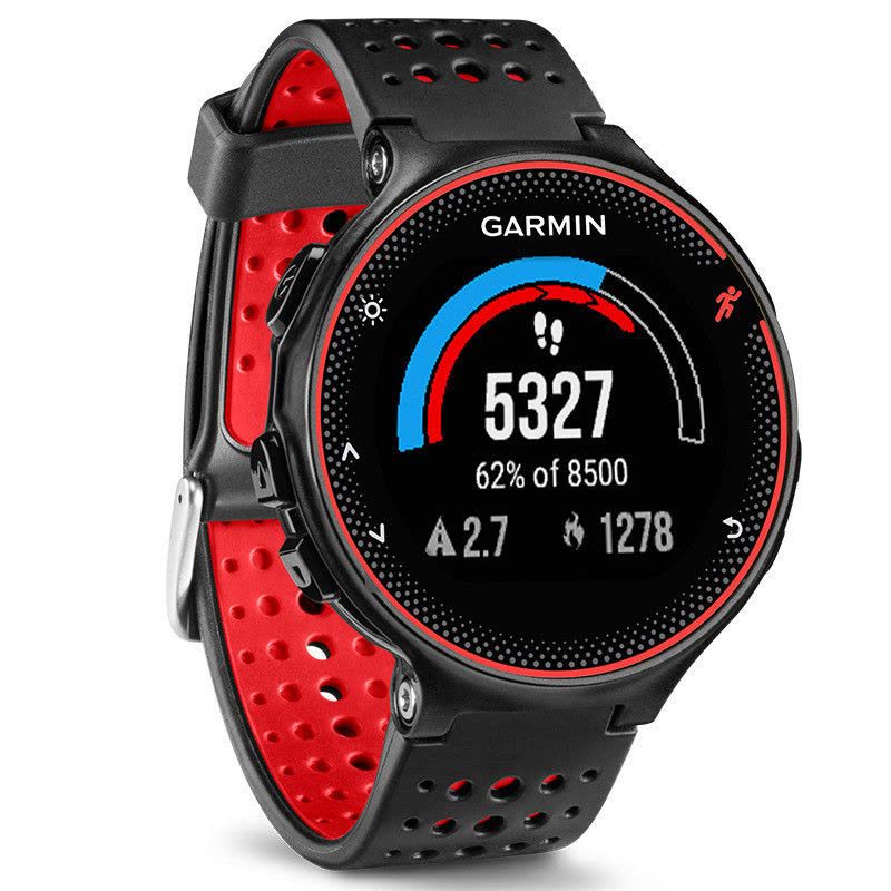 Garmin佳明 Forerunner235 GPS智能运动手表( 黑红色)图片