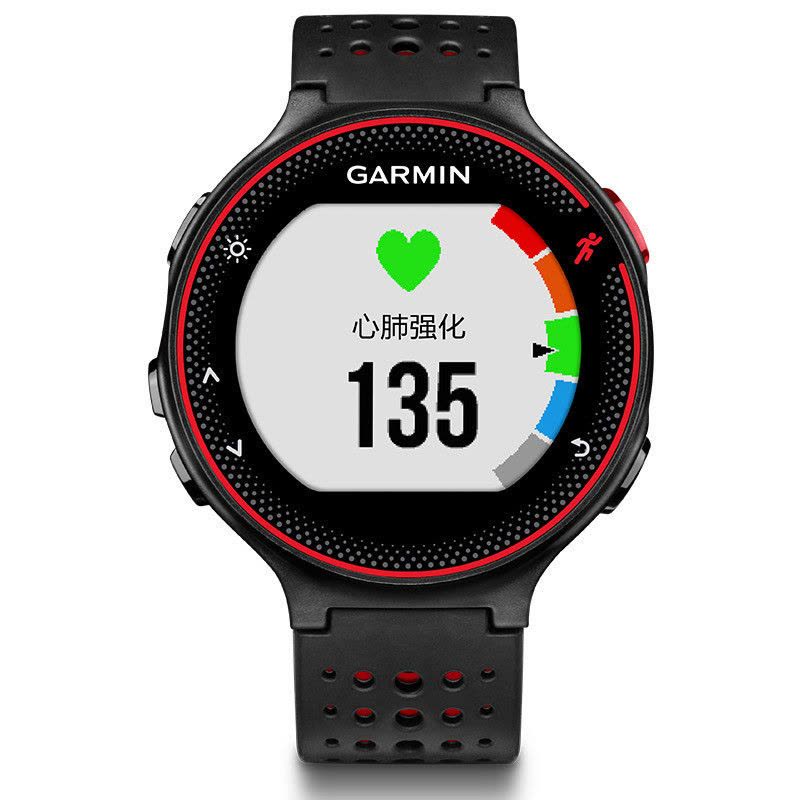 Garmin佳明 Forerunner235 GPS智能运动手表( 黑红色)图片