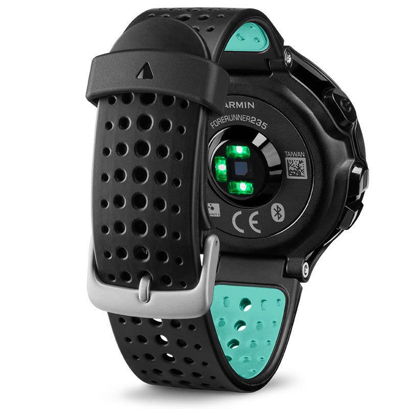 Garmin佳明Forerunner235 GPS智能运动手表黑蓝色【价格图片品牌