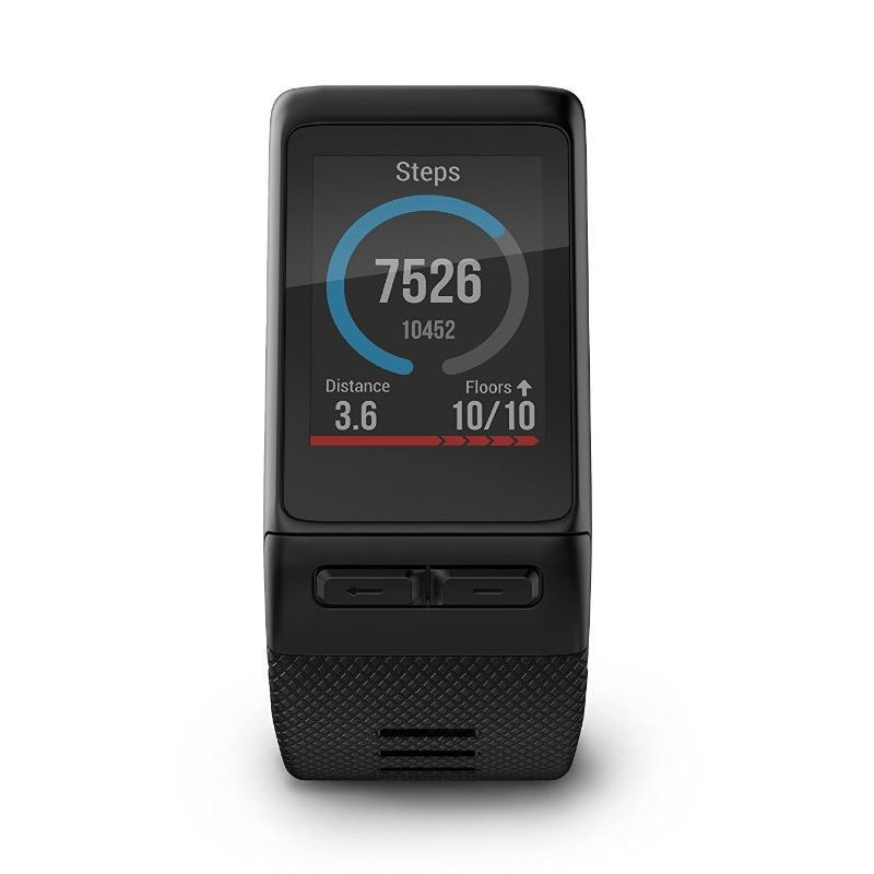 Garmin佳明 vivoactive HR 光电心率GPS运动游泳跑步骑行手表 黑色高清大图