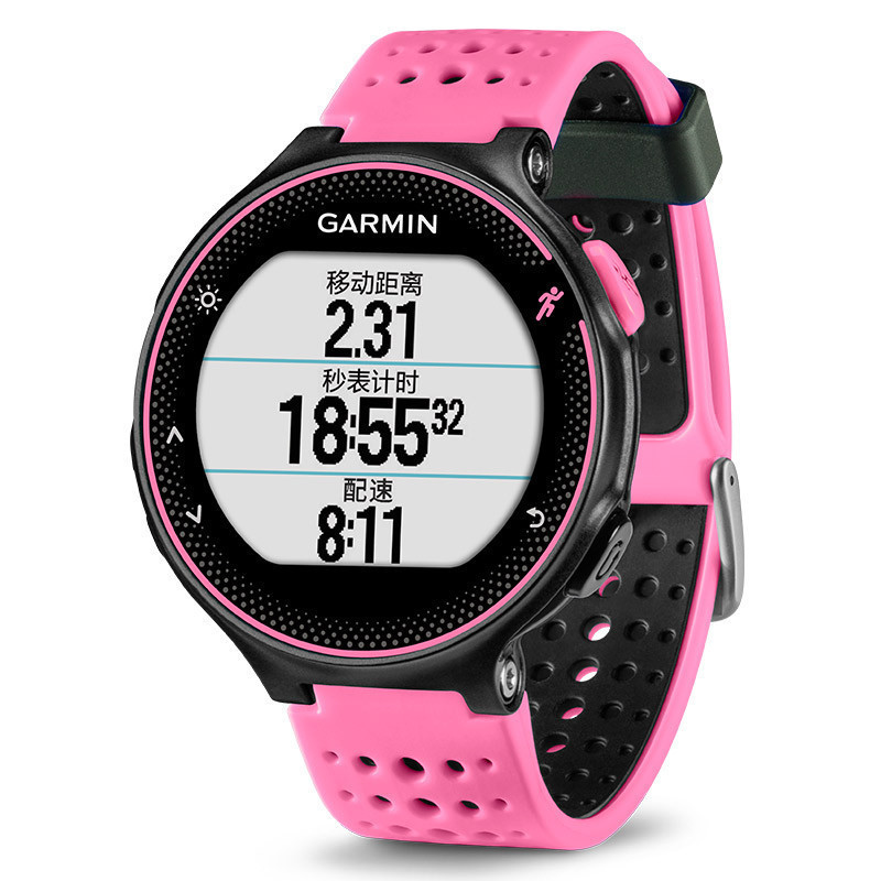 Garmin佳明 Forerunner235 GPS智能运动手表 ( 黑粉色)