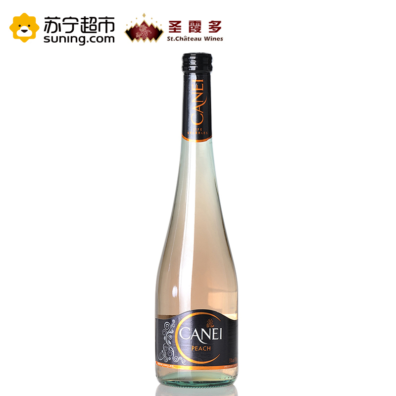 意大利圣霞多肯爱桃红低泡葡萄酒750ml 单支装