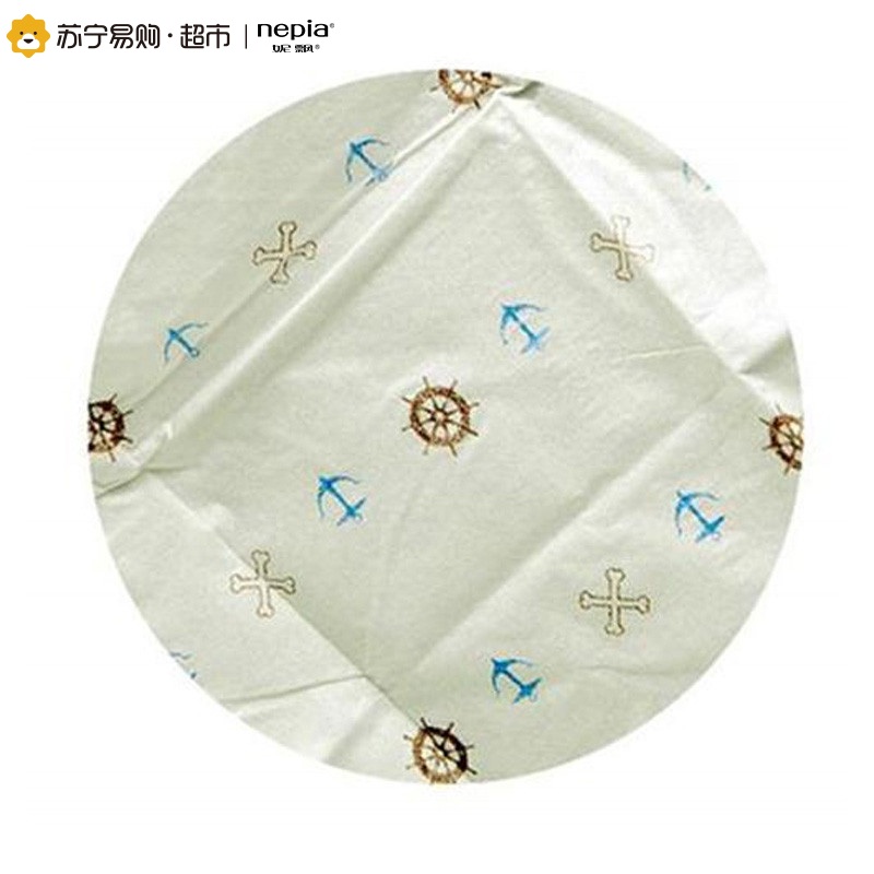 妮飘Nepia 手帕纸 航海王原生木浆印花纸手帕/纸巾 3层(三层)*10片*12包