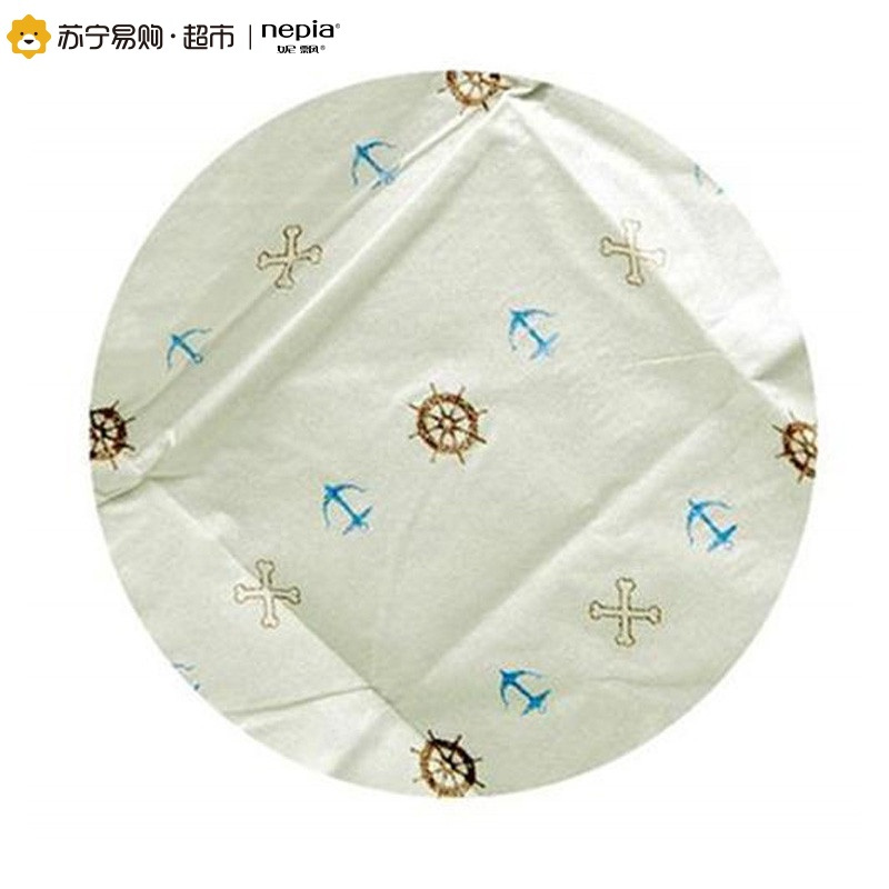 妮飘Nepia 手帕纸 航海王原生木浆印花纸手帕/纸巾 3层(三层)*10片*12包