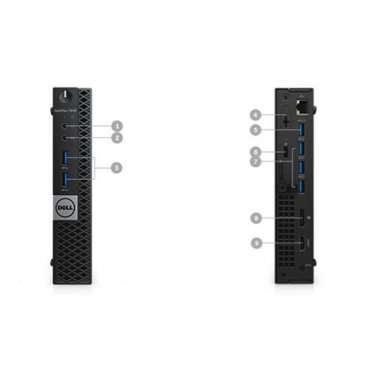 戴尔Optiplex 7040Micro i5-6500T(2.496Ghz)8G 128G WIN7家庭版 三年质保