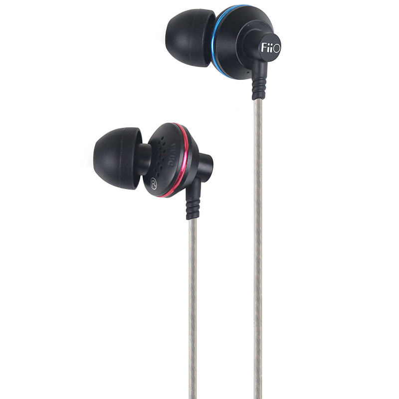 飞傲/Fiio HIFI发烧音乐耳机 EX1 入耳式钛振膜动圈耳机 MP3通用耳塞 黑色