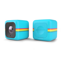 Polaroid/宝丽来 蓝色 CUBE+ 迷你运动数码相机摄像机迷你 高清摄像机(自带WI-FI功能)防水溅和防震功能