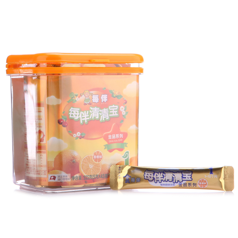 每伴(Mate best)金品香橙味清清1段225克 国产