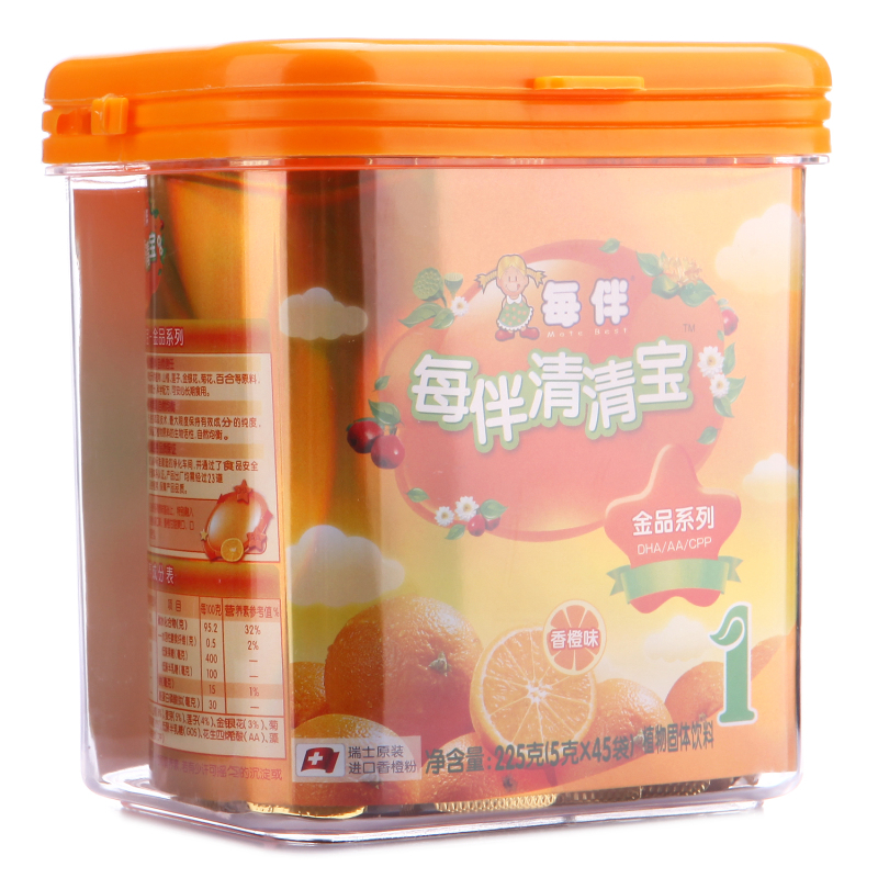 每伴(Mate best)金品香橙味清清1段225克 国产