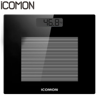 沃莱(ICOMON)电子秤人体秤 电子称体重秤BG21L 黑色