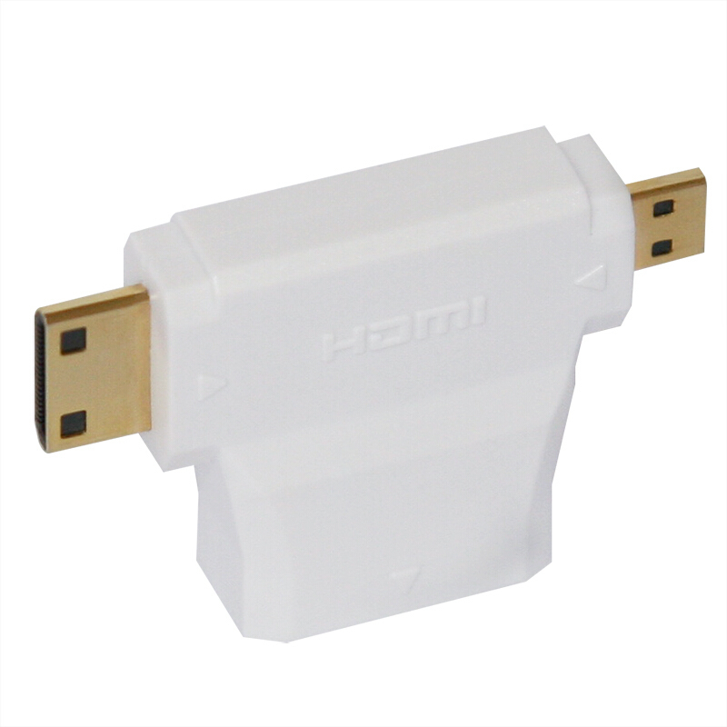 飞利浦(Philips) SWV6121/93 家用HDMI转接转换头Micro HDMI转HDMI Mini HDMI