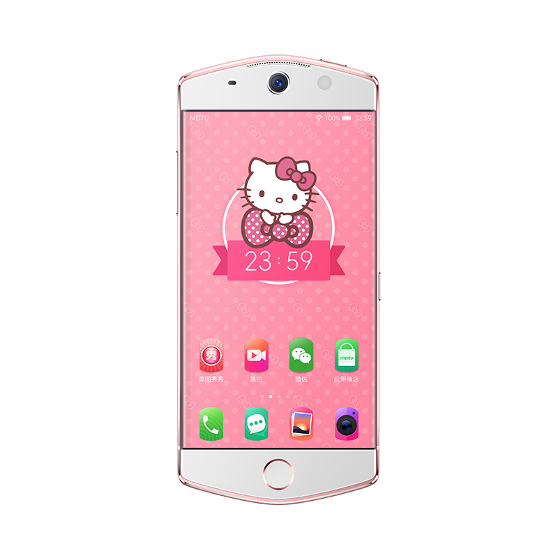 美图M6 hellokitty 3GB+64GB 月光白 自拍美颜 全网通 移动联通电信4G手机
