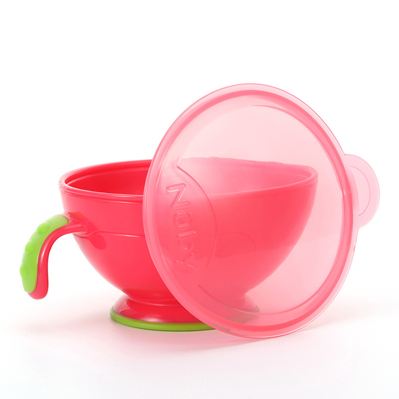 努比(Nuby)宝宝pp食物研磨器5435--红色 适应年龄:6个月以上(消毒方式:可微波 可蒸汽)