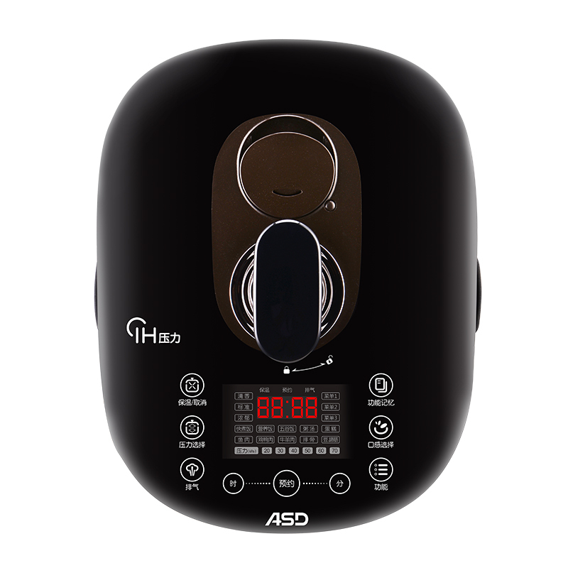 爱仕达(ASD) AP-F50I104 电压力锅 旋风钢釜 22cm口径