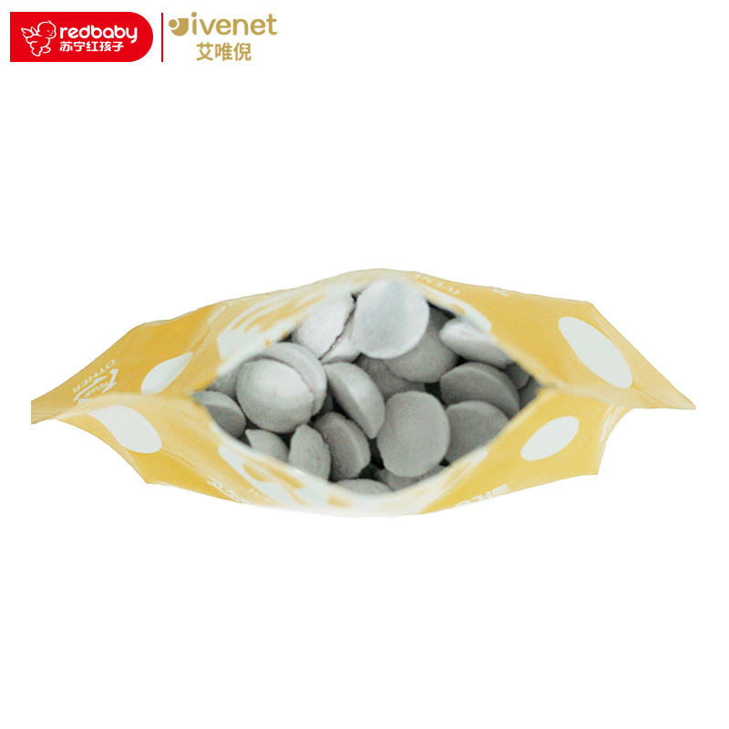 [苏宁红孩子]艾唯倪(ivenet)贝贝蓝莓奶酪溶豆 20g