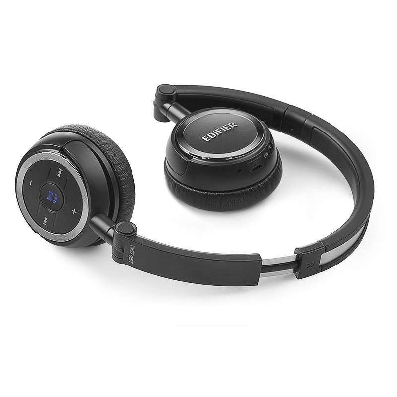 漫步者(EDIFIER) W670BT 高音质手机无线蓝牙耳机 头戴式耳机 音乐耳机 黑色