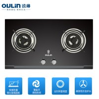 Oulin/欧琳油烟机燃气灶套餐油烟机组合F22+灶具E302B燃气灶烟灶套餐4.0KW火力煤气灶【天然气】