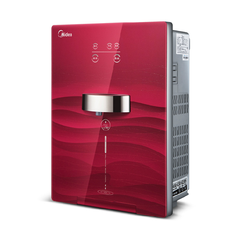 美的(Midea)净饮套餐净水器MRO101A-5(双出水)+冰热管线机MG901-D (苏宁定制)