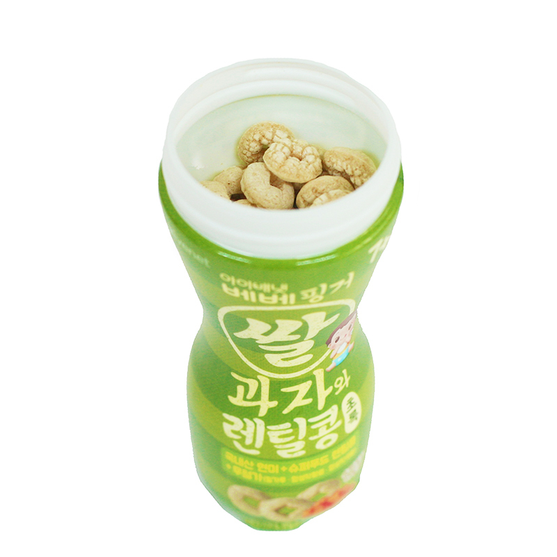 [苏宁自营]艾唯倪(ivenet)贝贝泡芙米饼(菠菜味)30g