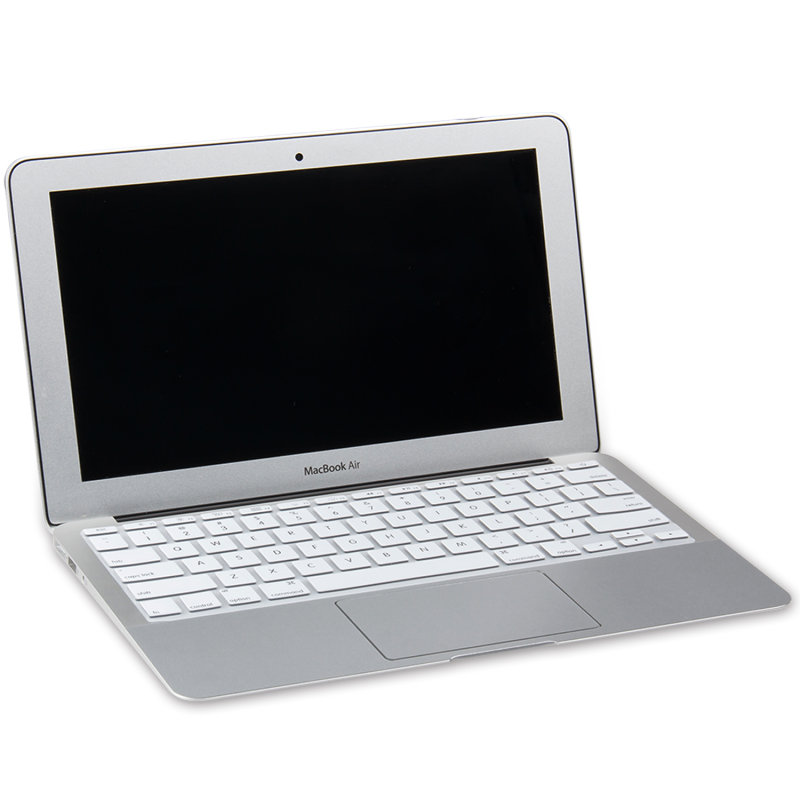 蓝盛(LENTION)MacBook Air11.6英寸斑斓键盘保护膜 适用苹果笔记本电脑键盘硅胶贴膜 白色