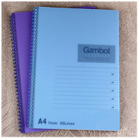 国誉Gambol PP面双螺旋装订本 WCN-DS2108