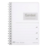 国誉Gambol PP面双螺旋装订本 WCN-DS1055 A6 50页