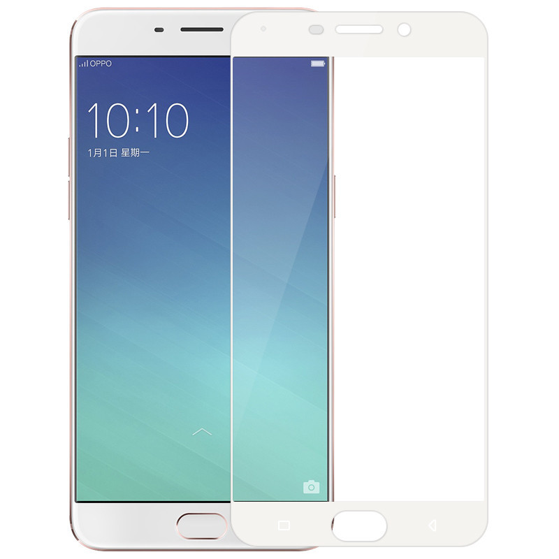 优加 OPPO R9 Plus钢化膜/钢化玻璃膜/全覆盖全贴合钢化钢化膜/手机膜/保护膜