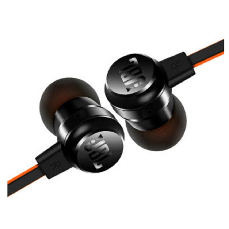JBL T280a+ 钛振膜立体声入耳式耳机 手机耳机 珍珠黑图片