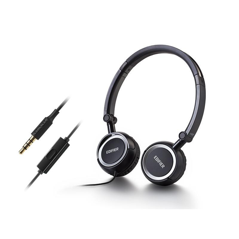 漫步者(Edifier) H650P立体声线控耳麦便携头戴式手机通讯耳机