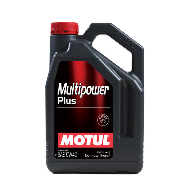 MOTUL Multlpower Plus 5W-40 科技合成汽车发动机润滑油 API SN级别 4L/瓶