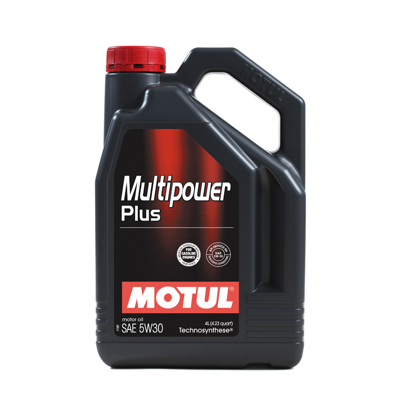 MOTUL Multlpower Plus 5W-30 科技合成汽车发动机润滑油 API SN 级别 4L/瓶