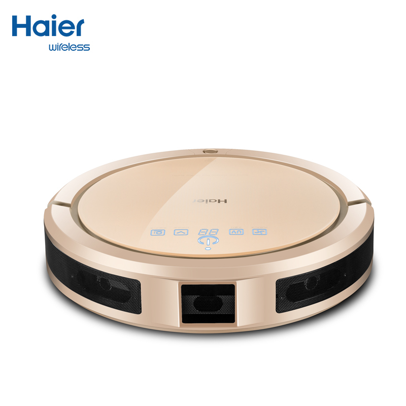 海尔（Haier） 无线充电扫地机器人 WRC-680G 吸尘器无线充电扫地拖地甩吸卷五合一
