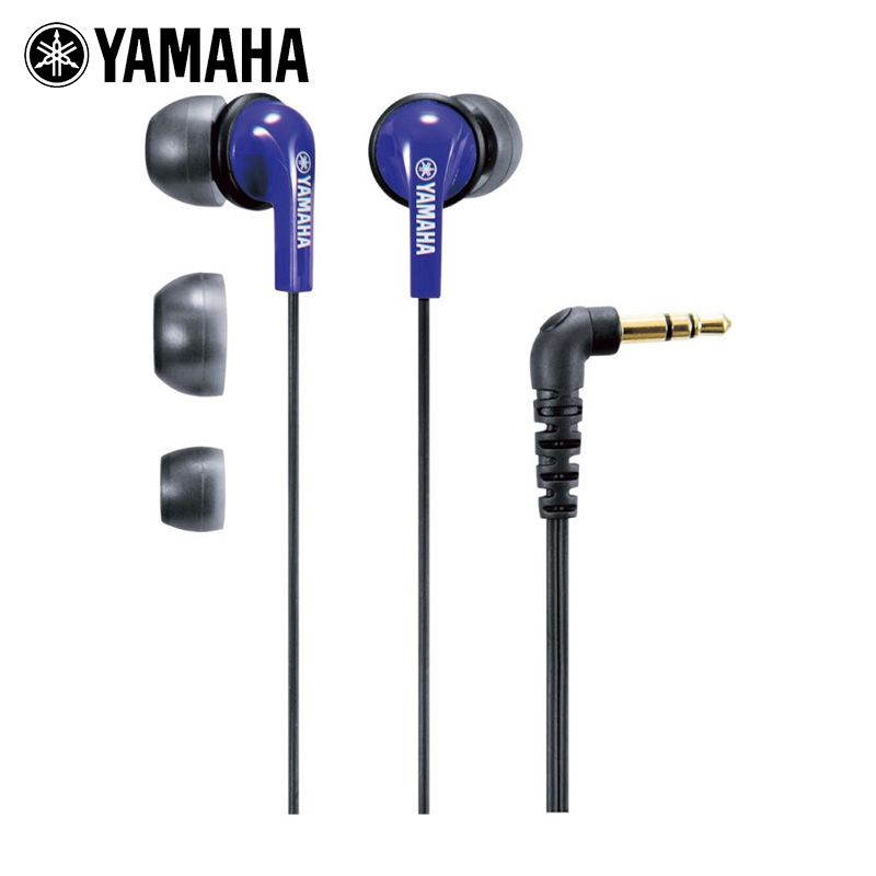 Yamaha/雅马哈 EPH-20 入耳式耳机通用苹果安卓有线耳塞 蓝色