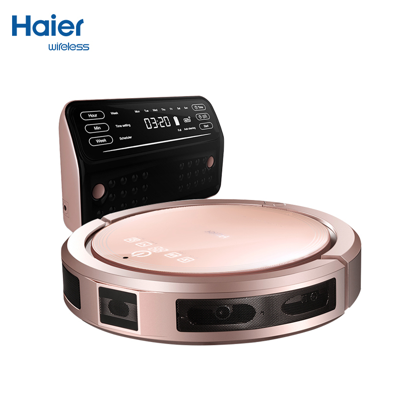 海尔（haier)扫地机器人WRC-690RS 无线充电智能家居地宝 家用全自动拖地机吸尘器Wifi智能版