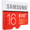 三星(SAMSUNG) MicroSD存储卡 16G(CLASS10 UHS-1 80MB/s) EVO Plus