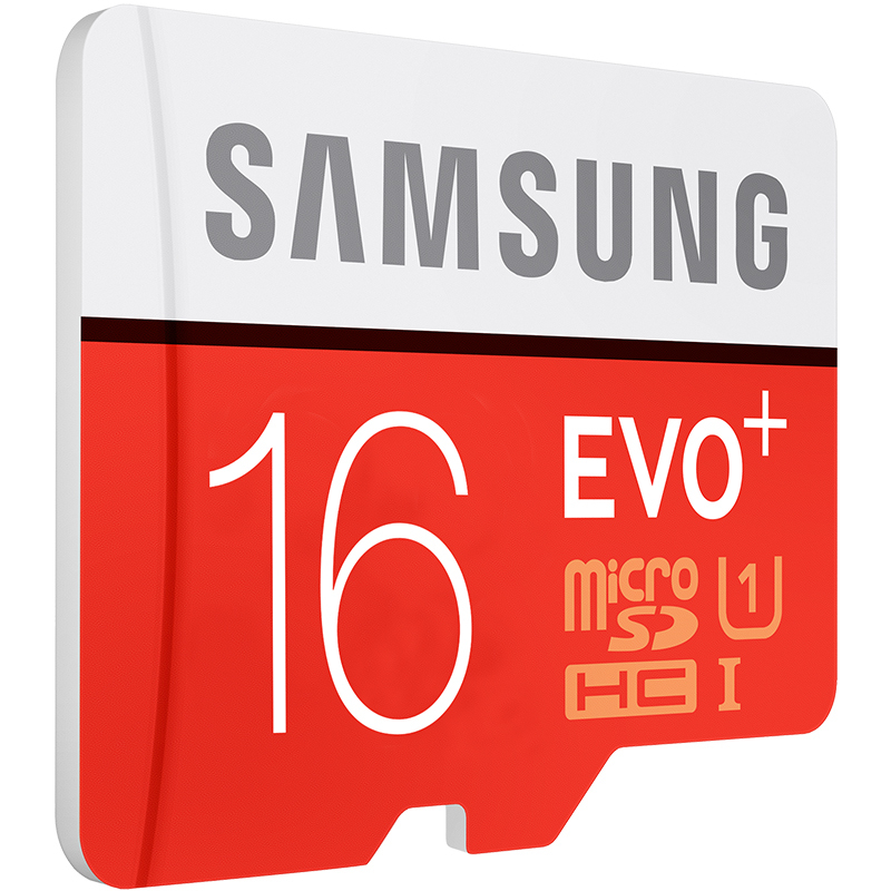 三星(SAMSUNG) MicroSD存储卡 16G(CLASS10 UHS-1 80MB/s) EVO Plus