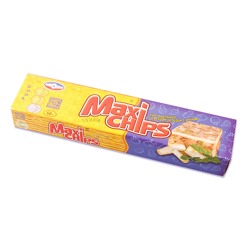麦客喜 薯片肉冻芥末味 50g 俄罗斯进口