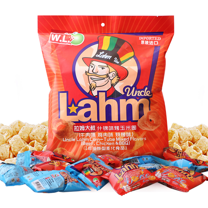 W.L. 拉姆大叔 什锦味烤玉米圈 150g 菲律宾进口