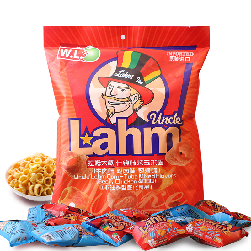 W.L. 拉姆大叔 什锦味烤玉米圈 150g 菲律宾进口