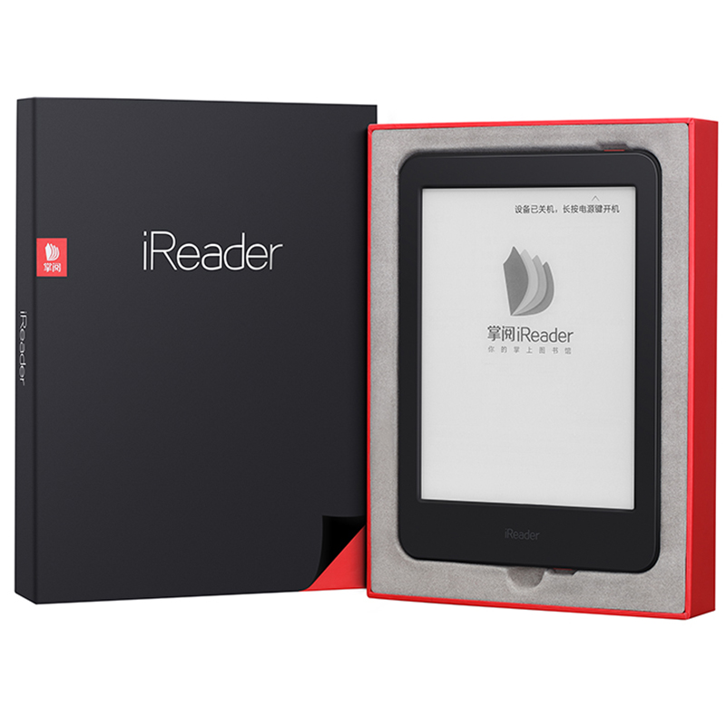 掌阅(iReader)Plus R6801 更大6.8英寸 轻薄护眼非反光电子墨水 8G内存 电子书阅读器(黑色)