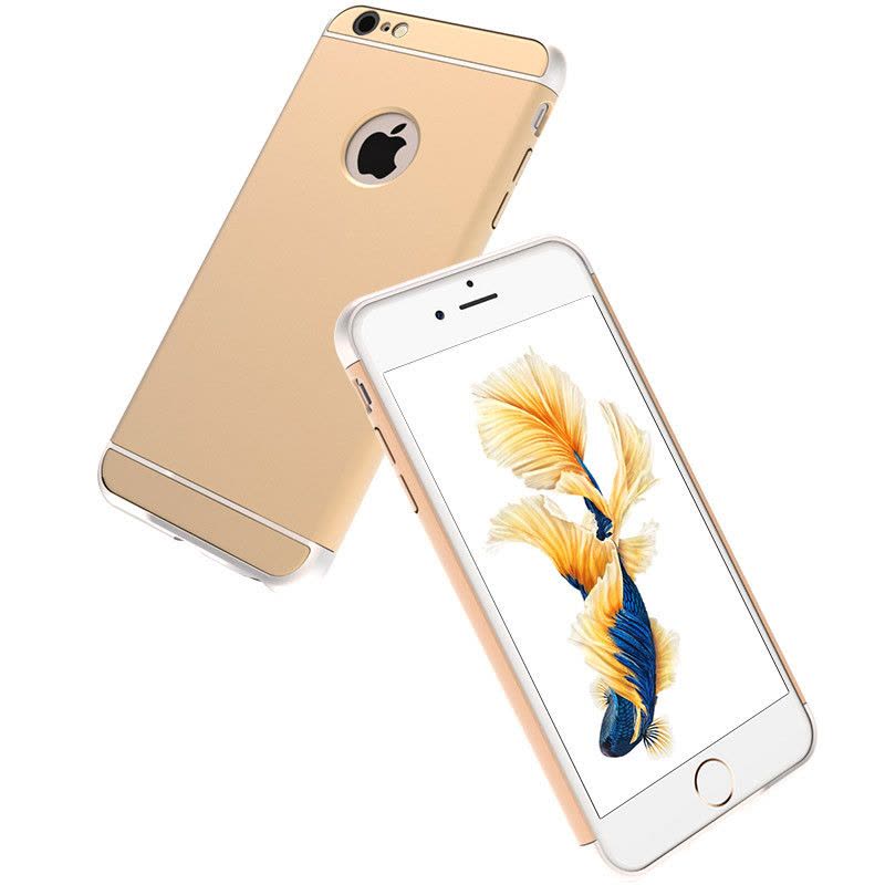 ESCASE iPhone6s手机壳 苹果6s保护套 金属手感防摔创意外壳4.7新全包硬潮 男女款手机套图片