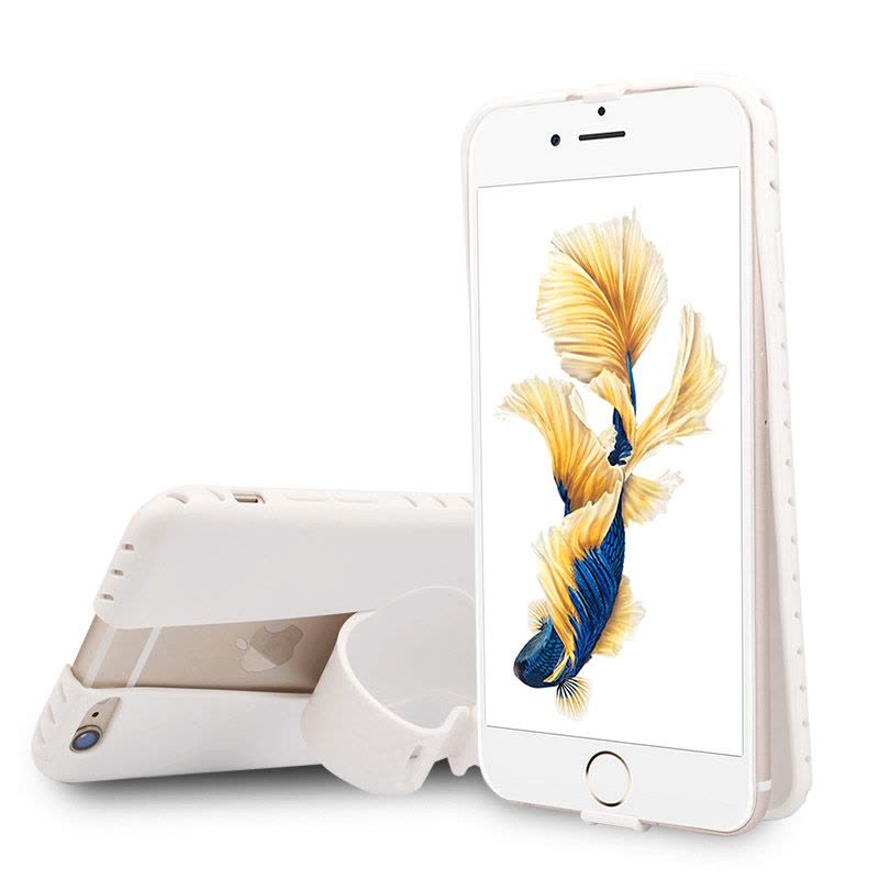 ESCASE iPhone 6S plus手机壳 苹果6s plus手机套 自带支架 TPU软壳图片