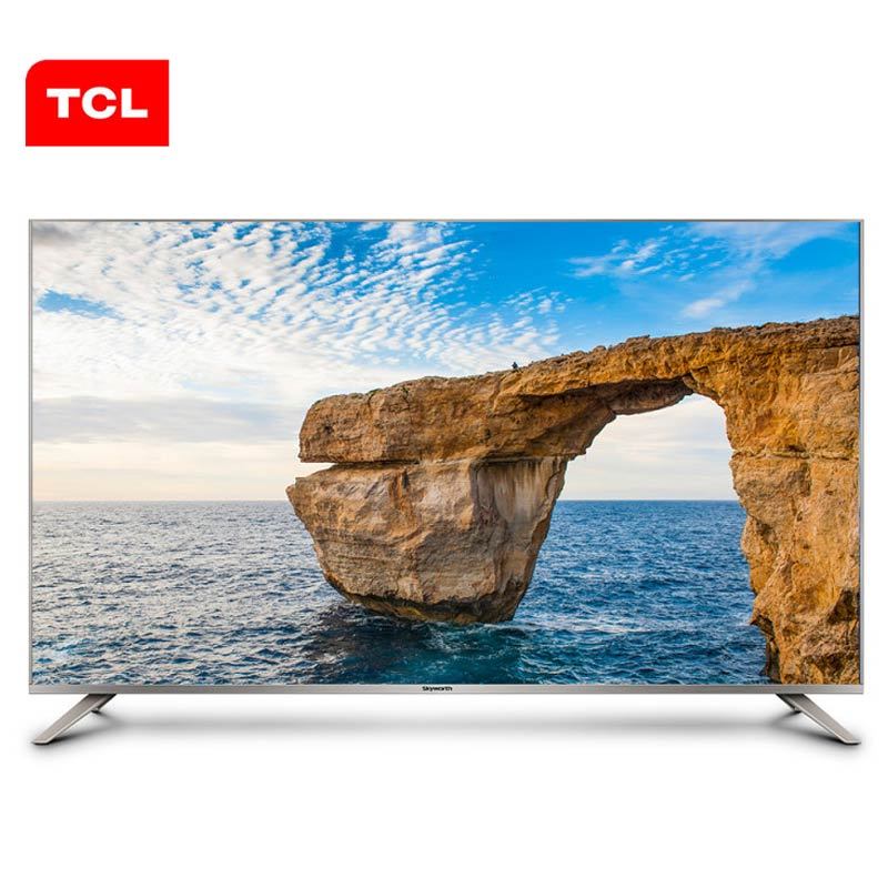 TCL L43P2-UD 43英寸 真4K全生态HDR 人工智能 21核安卓智能LED电视(香槟金)