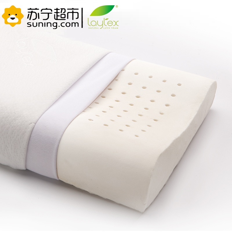 LAYTEX泰国天然乳胶枕头 护颈枕高清大图
