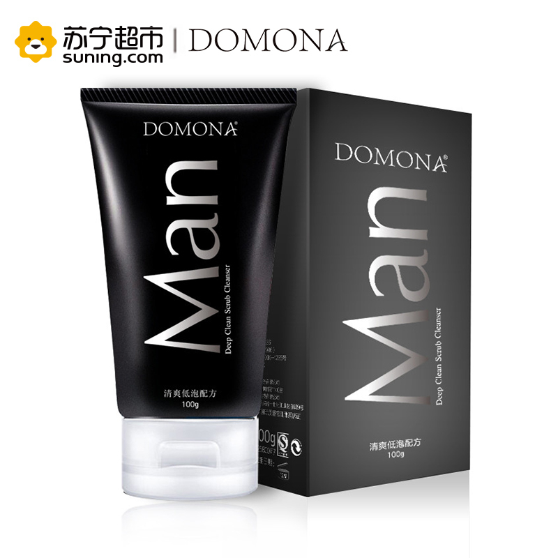 男士深层净化磨砂洁面乳 100g