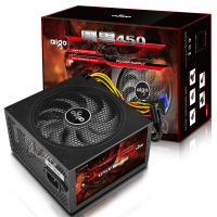 爱国者(aigo)魔兽450 额定270W 台式机电源 静音 背线