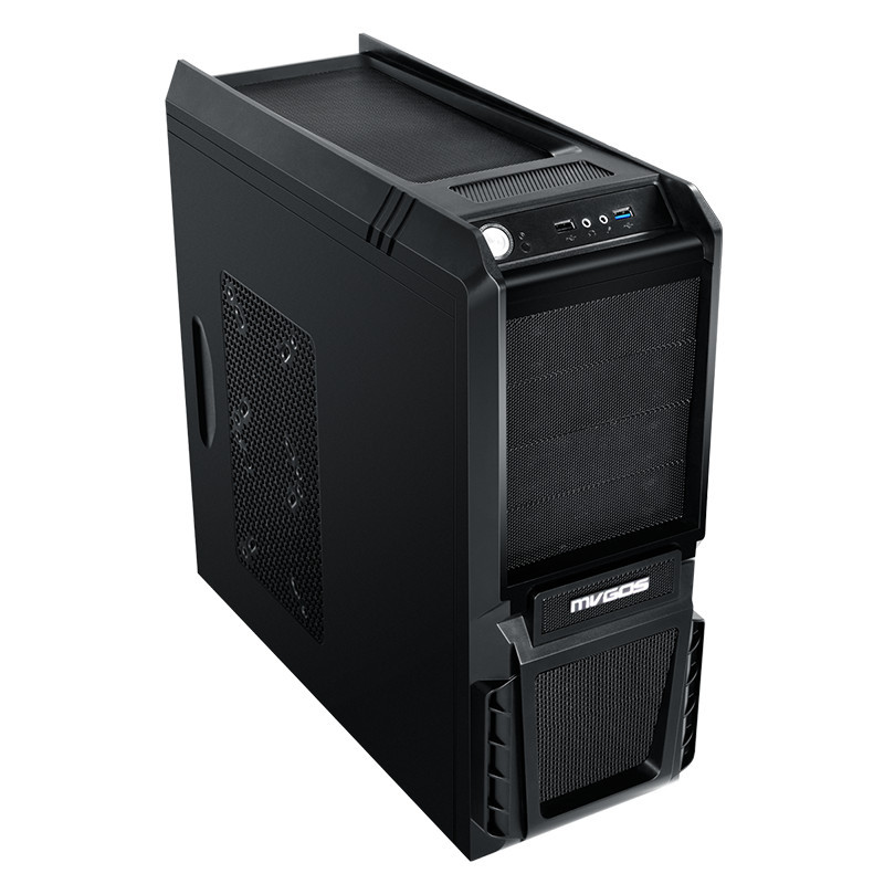 魔法师(Mvgos)神盾II代X6游戏台式电脑主机(i5-6400 8G 128G SSD GTX960 4G 黑)