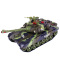 [苏宁自营]勾勾手 遥控车 儿童遥控坦克玩具可对战坦克模型车带仿真声效可发射一键演示 军绿-俄国T90坦克(44CM)