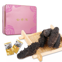 [苏宁易购超市]金鲁源领鲜干海参 12只装速发海参礼盒