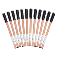 晨光陶瓷球珠中性笔优品原木AGPB3301黑色0.5mm 12支/盒